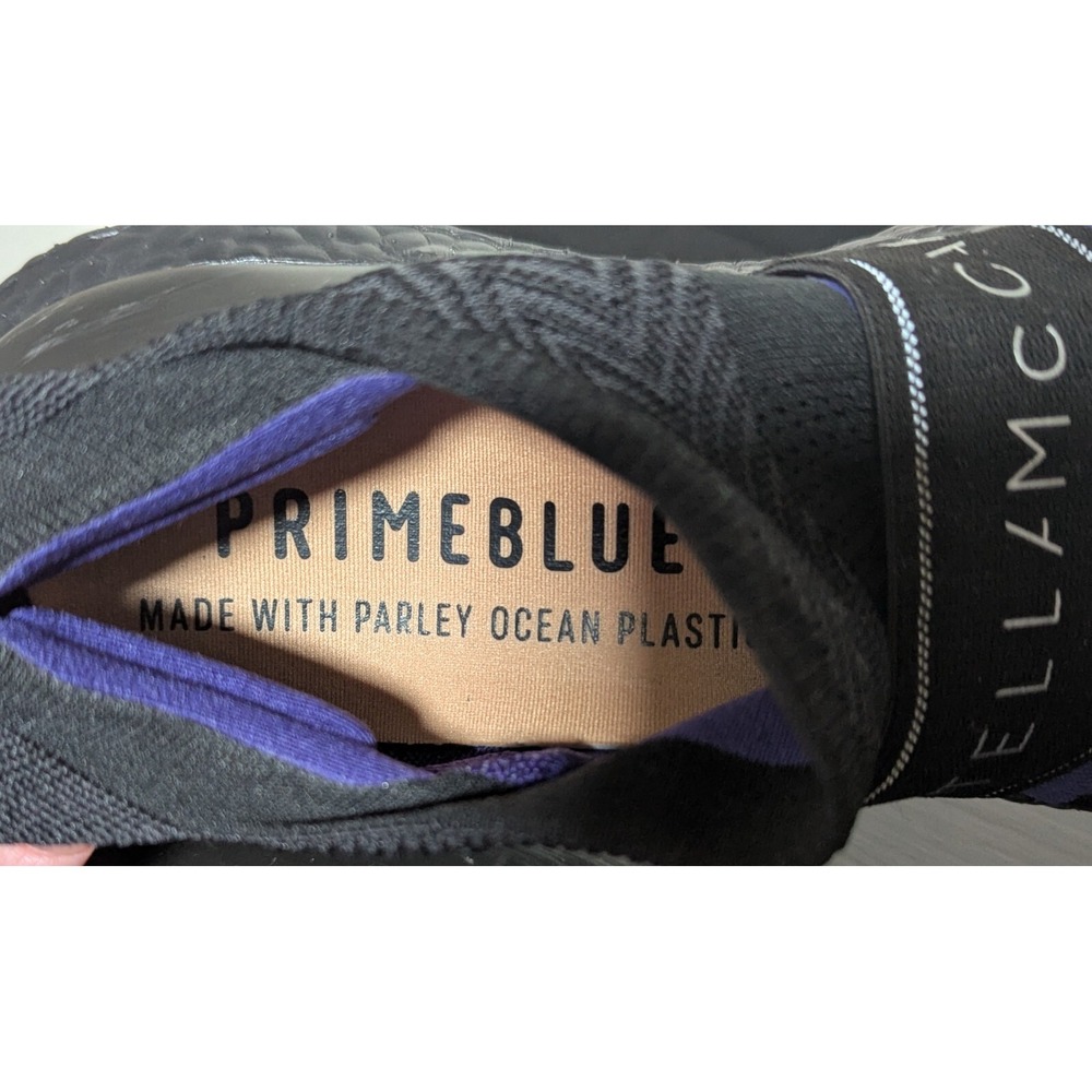 Adidas by Stella McCartney Black and Purple Women's Shoes - Picture 7 of 8